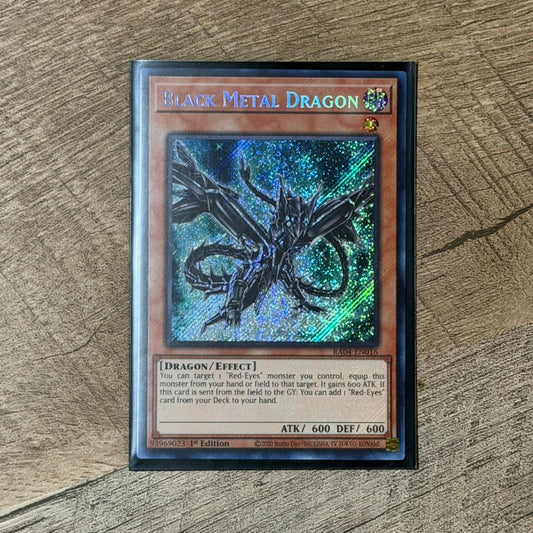 Black Metal Dragon (RA04-EN016, Yugioh! TCG)