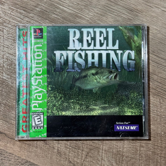 Reel Fishing (Sony Playstation, PS1)
