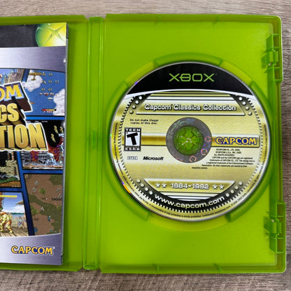 Capcom Classics Collection (Microsoft Xbox, 2005) CIB Complete W/ Manual & VGC!