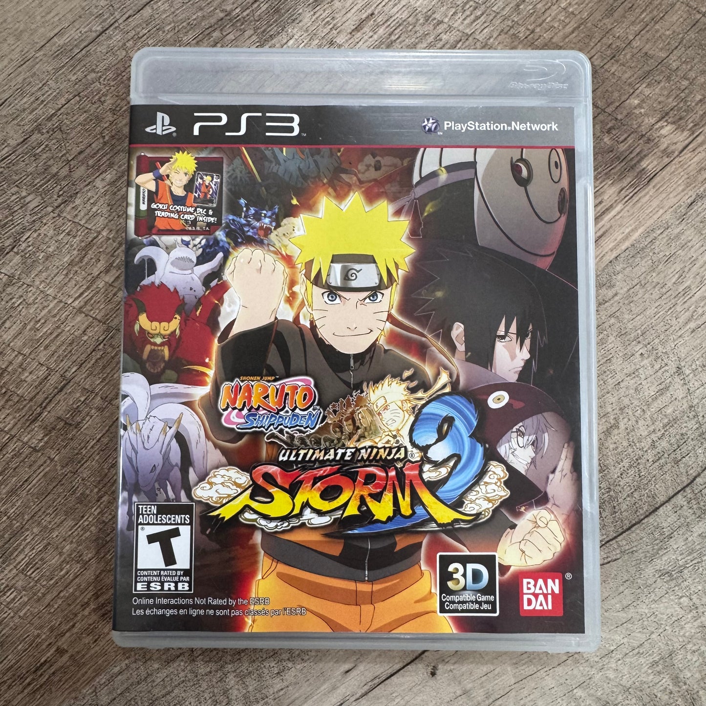 Naruto Shippuden Ultimate Ninja Storm 3 (Sony Playstation 3, PS3)