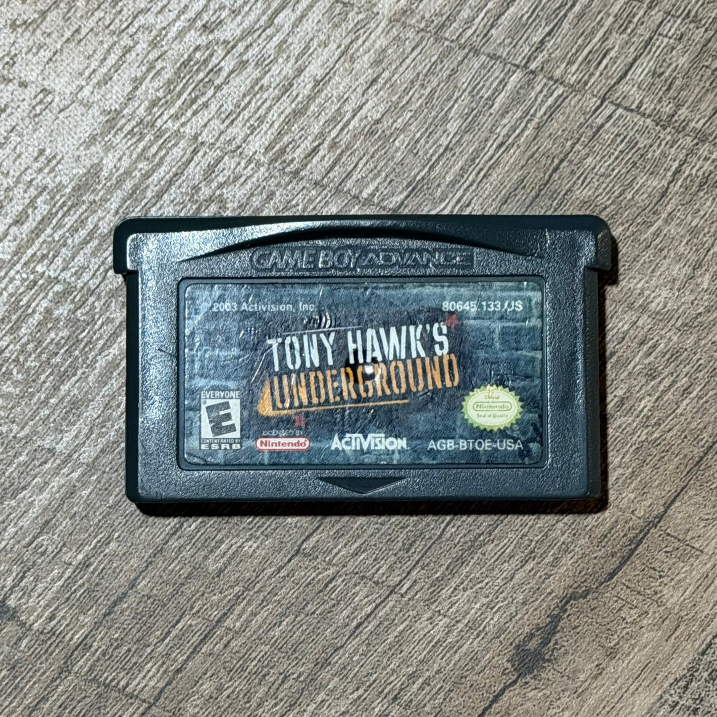 Tony Hawk's Underground (Nintendo GameBoy Advance, GBA)
