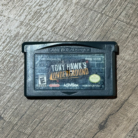 Tony Hawk's Underground (Nintendo GameBoy Advance, GBA)