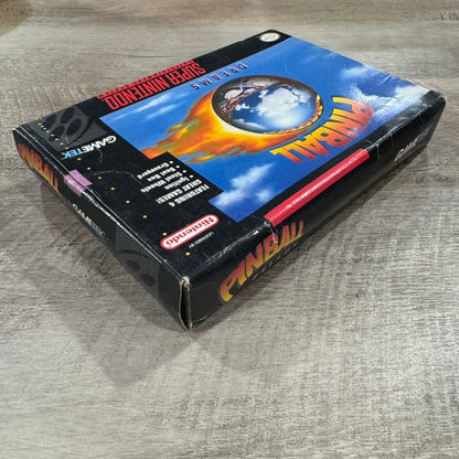 Pinball Dreams (Super Nintendo, SNES 1994) W/ Nice Box & Minty Poster!