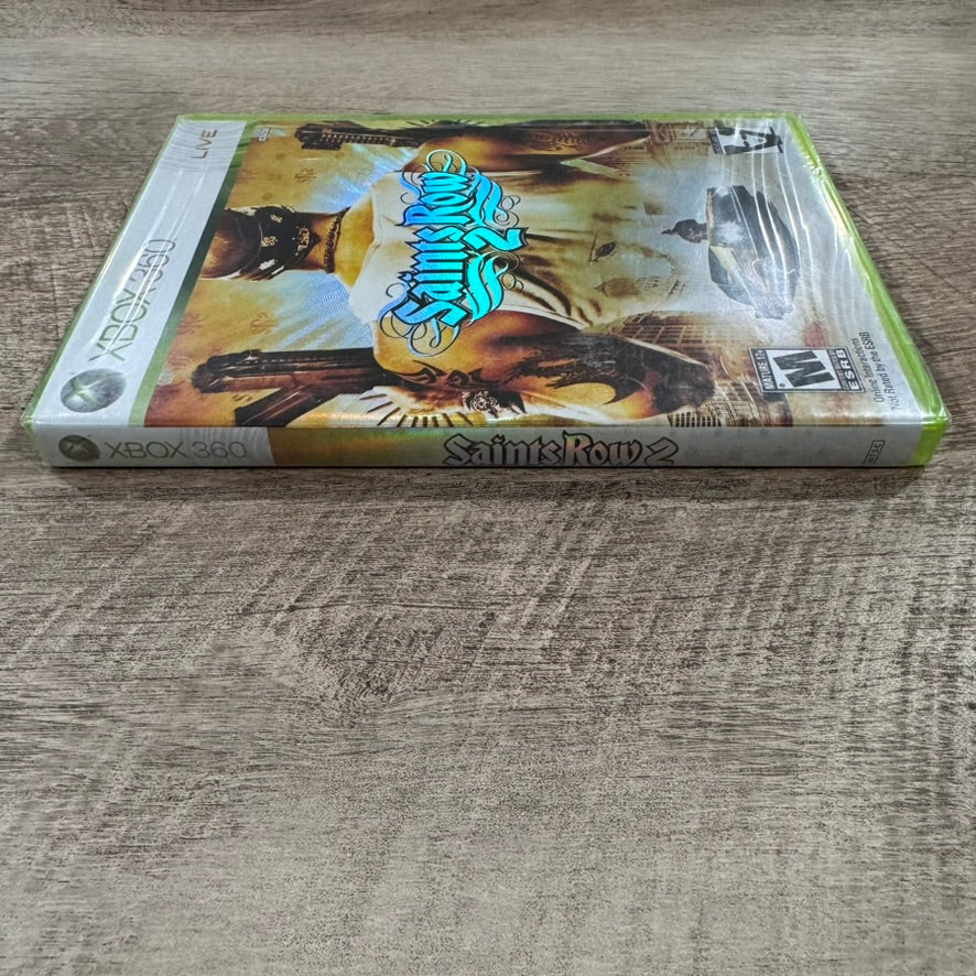 Saints Row 2 II Early Print (Microsoft Xbox 360, 2008) Brand New & Sealed! RARE!