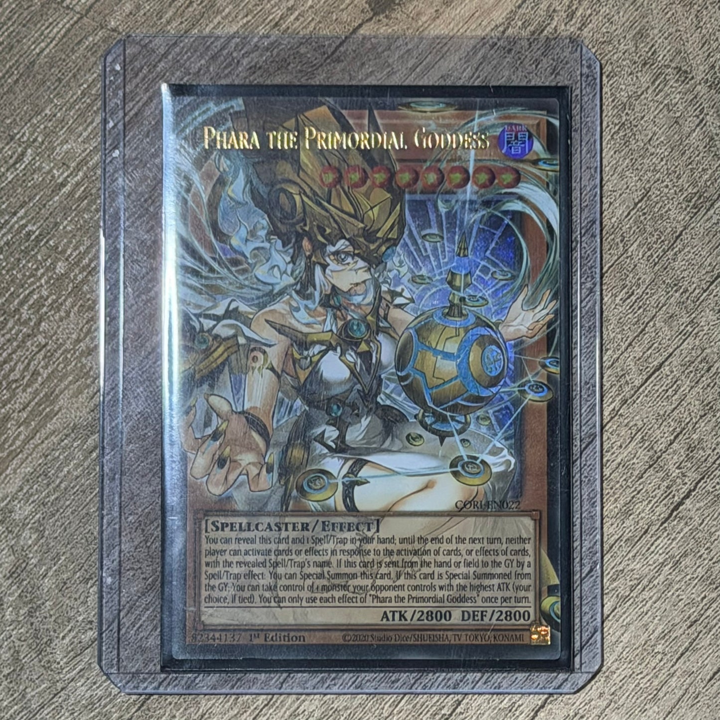 Phara The Primordial Goddess (CORI-EN022, Yugioh! TCG)