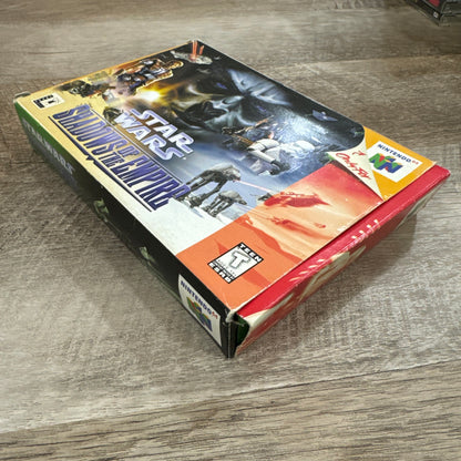 Star Wars: Shadows of the Empire (Nintendo 64 N64, 1996) with Box. No Manual!