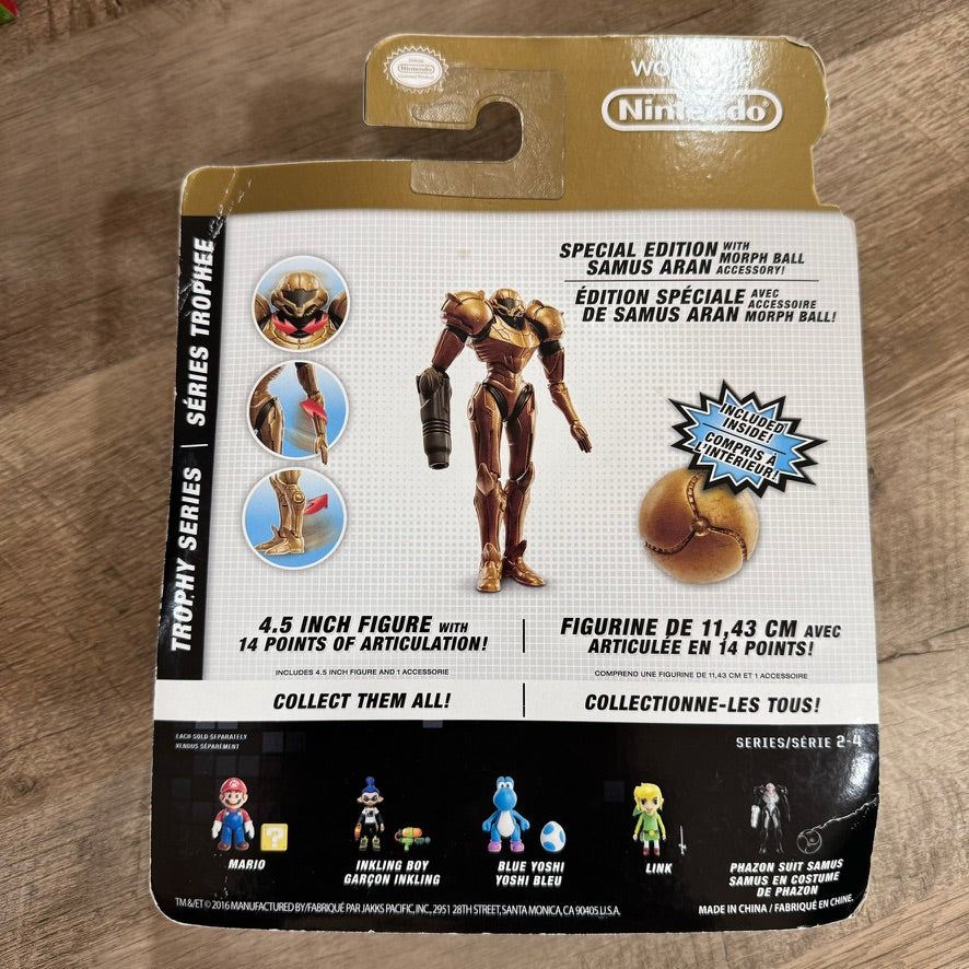 World Of Nintendo - Samus Metroid Special Edition Trophy Series🔥Brand New!
