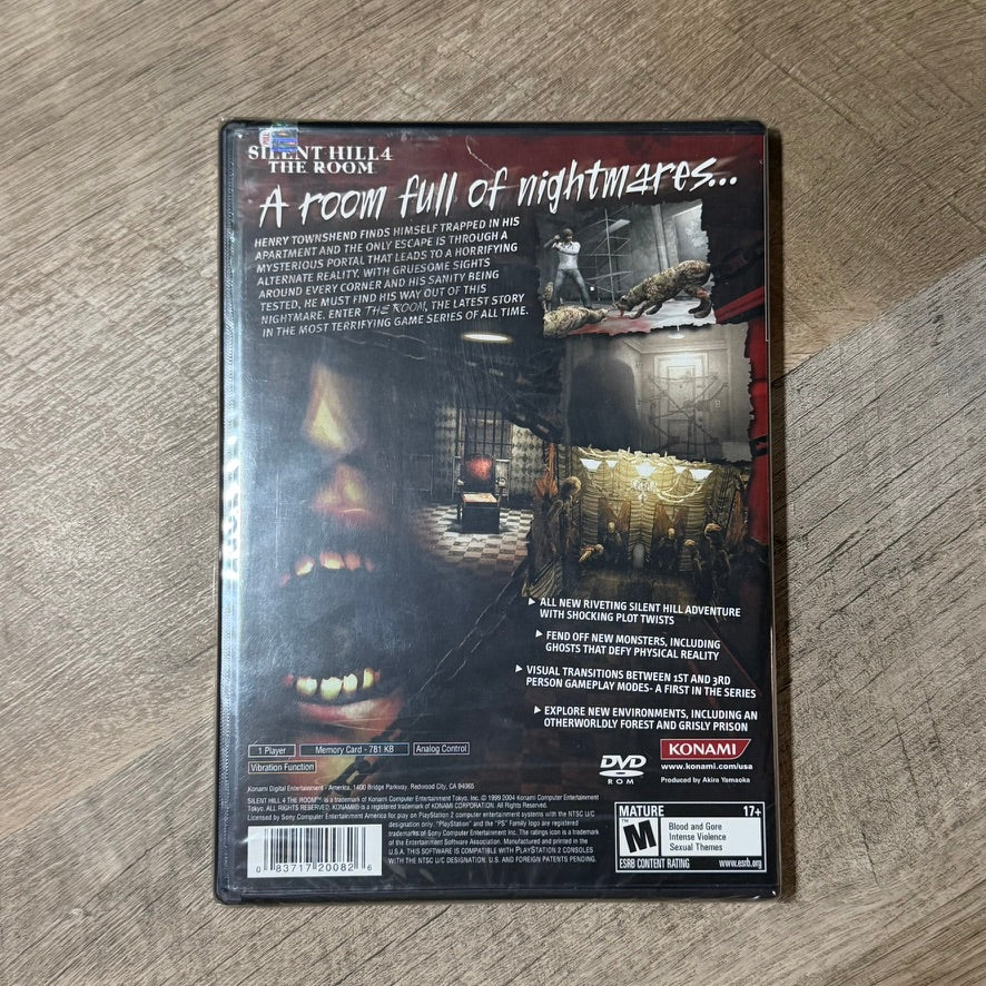 Silent Hill 4: The Room (Sony Playstation 2, PS2)