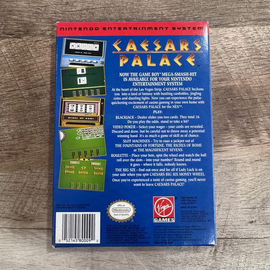 Caesars Palace (Nintendo Entertainment System, NES)