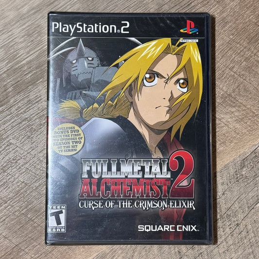 Full Metal Alchemist 2: Curse of the Crimson Elixir (Sony Playstation 2, PS2)