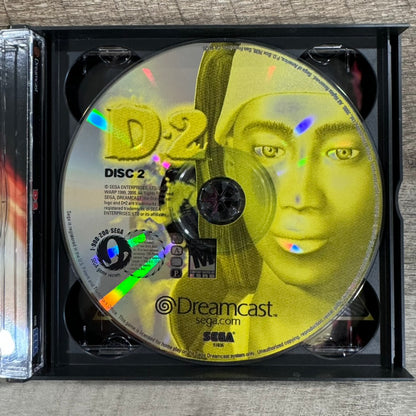 D2 (Sega Dreamcast, 2000) CLEAN & CIB W/ 4 Discs, Crispy Case & Manual!🔥