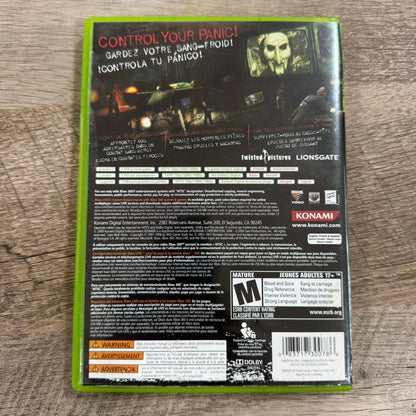 SAW (Microsoft Xbox 360, 2004) CIB Complete W/ MINT Disc & Manual! READ!