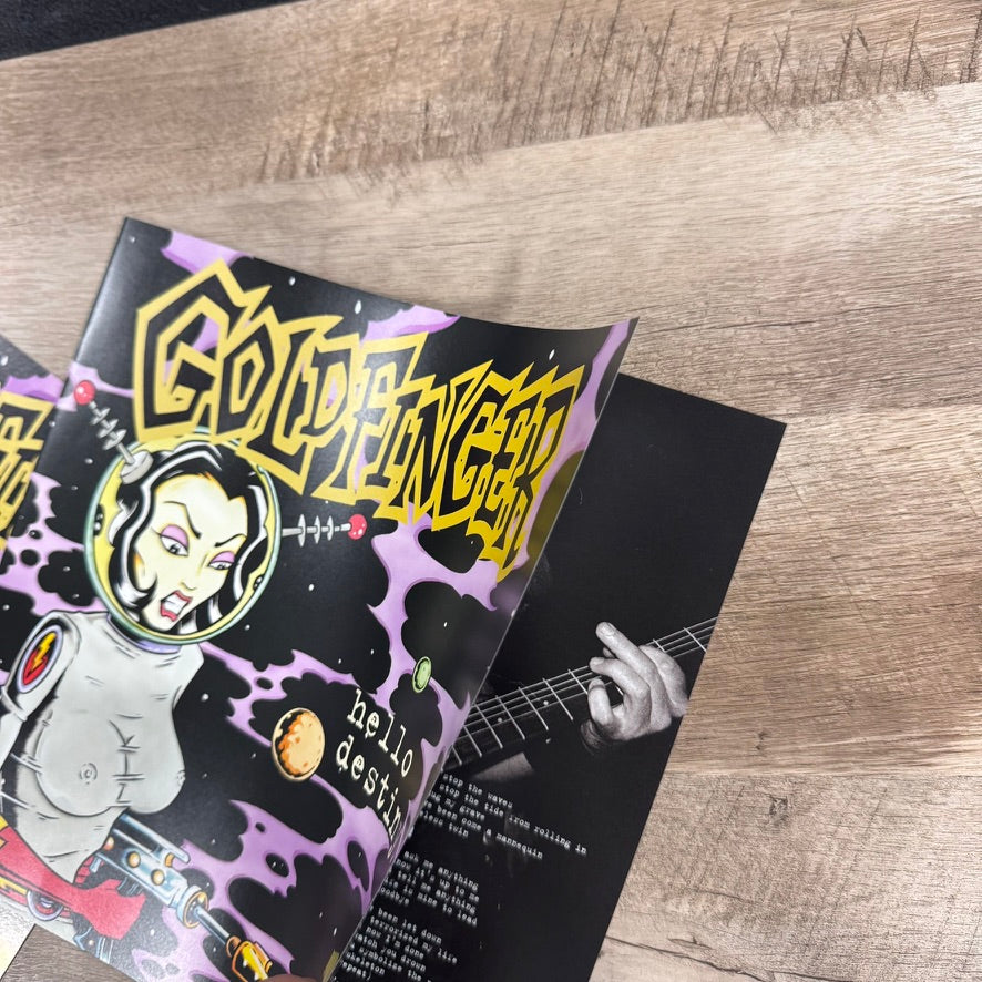Goldfinger - Hello Destiny... Vinyl Record (2022 RSD, Gold Colored Vinyl) NM