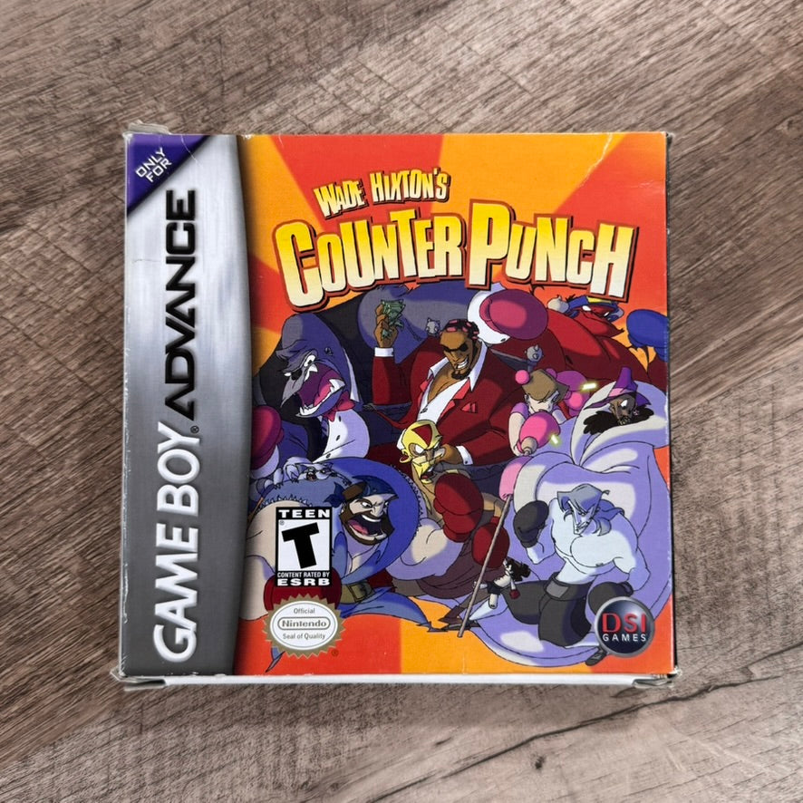 Wade Hixton's Counter Punch (Nintendo GameBoy Advance, GBA)
