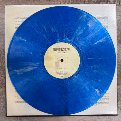 The Postal Service - Give Up LP (20th Anniversary Blue/Metallic Silver Vinyl)
