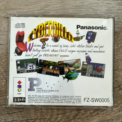 Cyberdillo 🥊 (3DO Panasonic, 1995) No Manual Authentic & Very Clean Copy!🔥