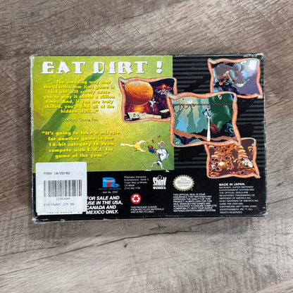 Earthworm Jim (Super Nintendo, SNES)