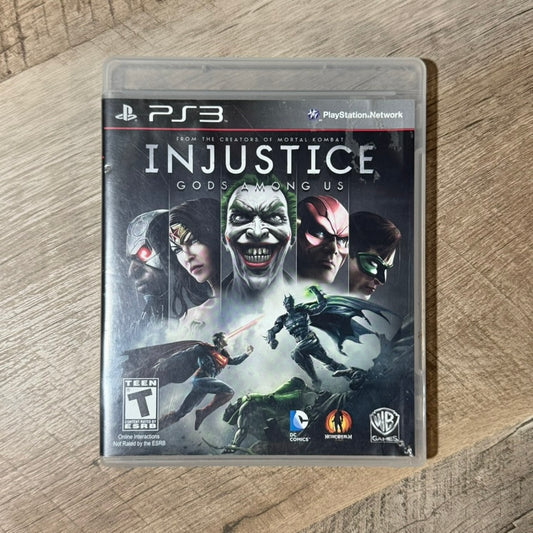Injustice: Gods Among Us (Sony Playstation 3, PS3)