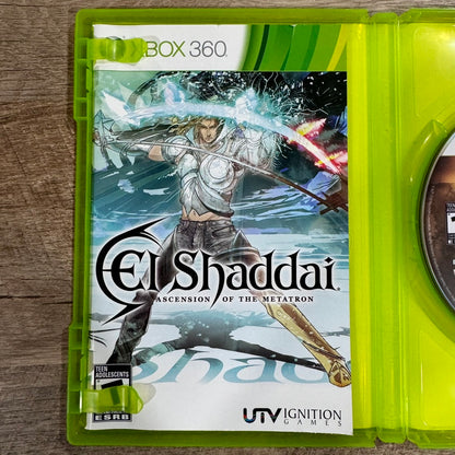 El Shaddai: Ascension of The Metatron (Microsoft Xbox 360, 2011) CIB W/Mint Disc