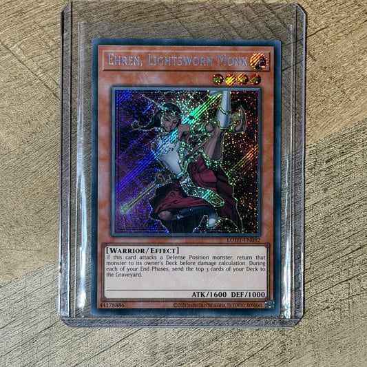 Ehren, Lightsworn Monk (LODT-EN082, Yugioh! TCG)
