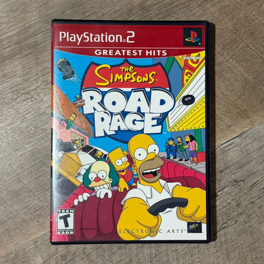 The Simpson's Road Rage (Sony Playstation 2, PS2)