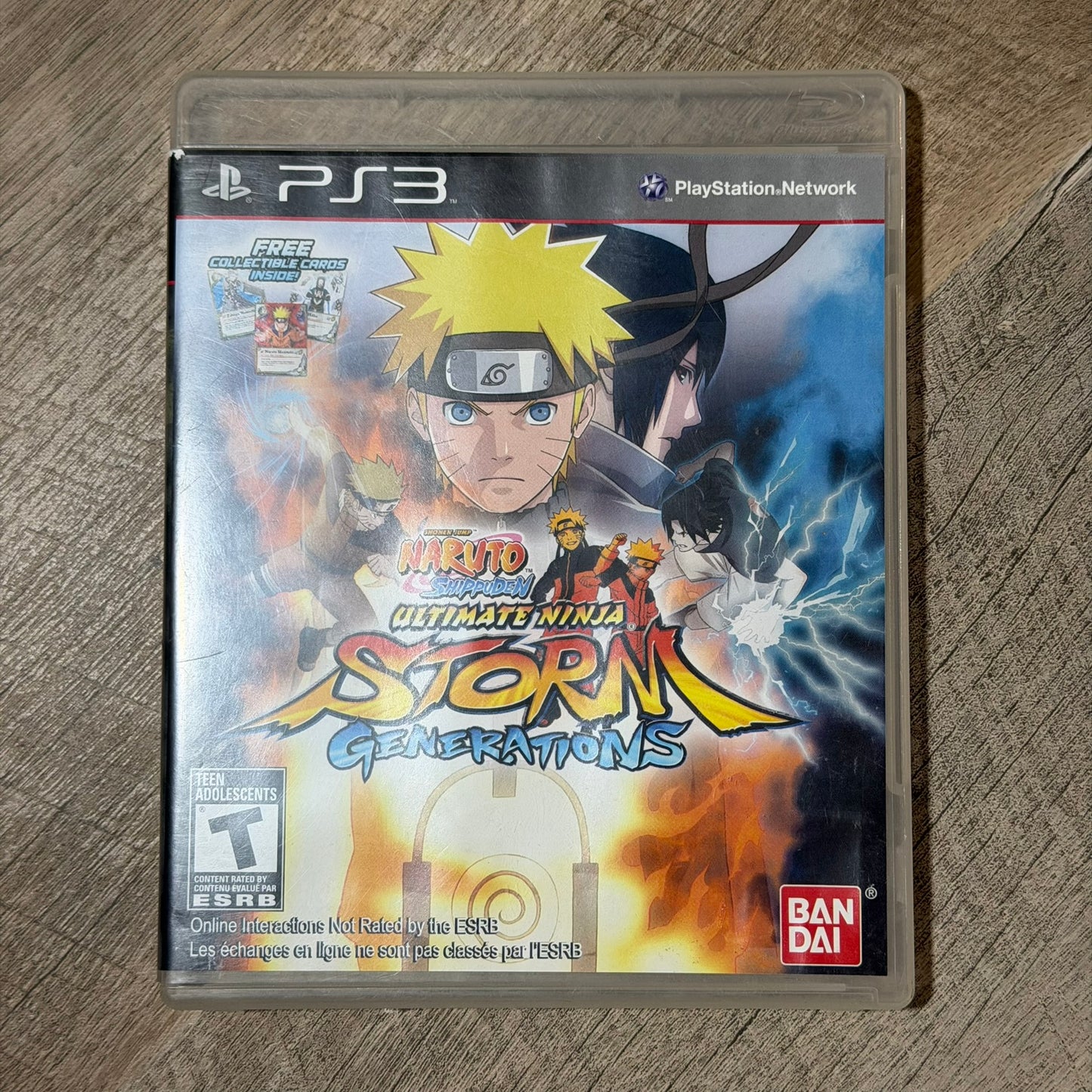 Naruto Shippuden Ultimate Ninja Storm Generations (Sony Playstation 3, PS3)