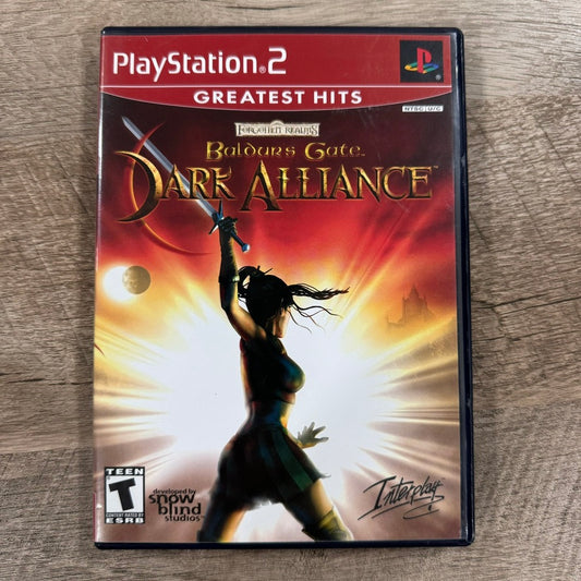 Baldur’s Gate: Dark Alliance (Sony Playstation 2, PS2)