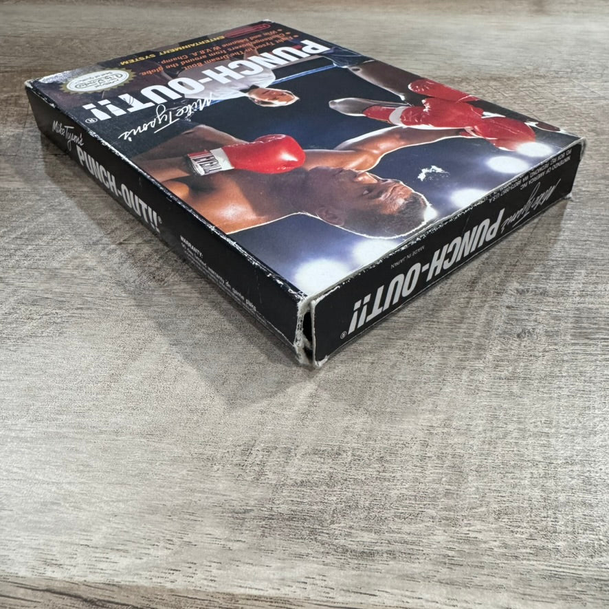 Mike Tyson's Punch-Out (Nintendo NES, 1987) Complete W/ Nice Box & Mint Cart!