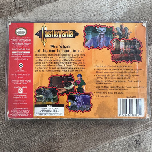 Castlevania (Nintendo 64, N64)