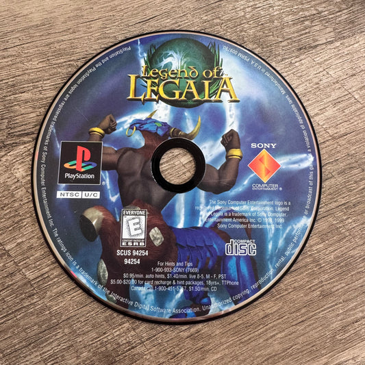 Legend of Legaia (Sony Playstation, PS1)