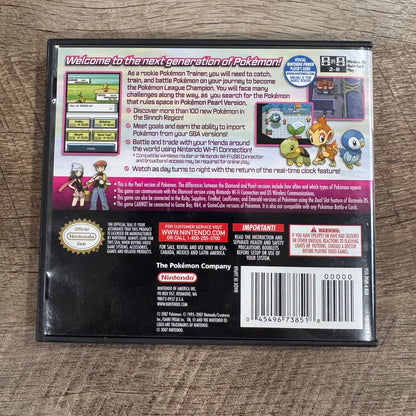 Pokemon: Pearl Version (Nintendo DS, 2007) Complete W/ Manual & Very Clean!