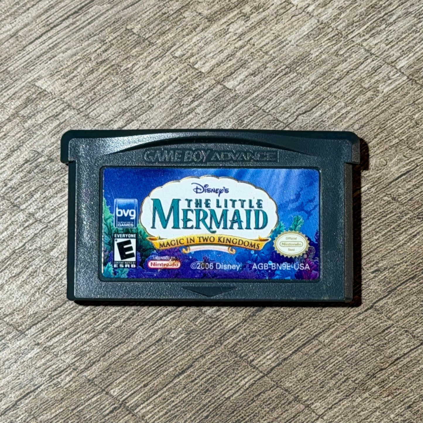 The Little Mermaid: Magic In Two Kingdoms (Nintendo GameBoy Advance, GBA)
