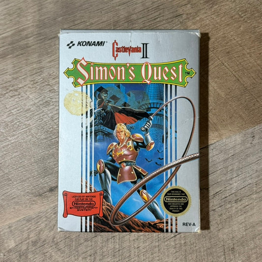 Castlevania II 2 Simon's Quest (Nintendo NES, 1988)