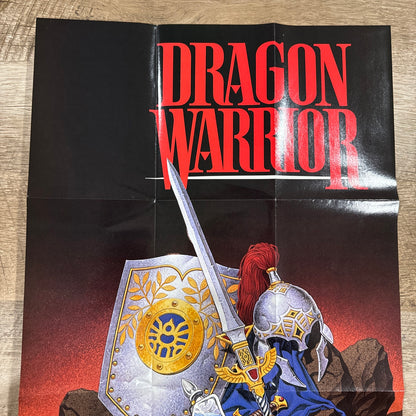 Dragon Warrior (NES, 1989) NINTENDO POWER MAGAZINE GIVEAWAY Handbook, Maps+🔥