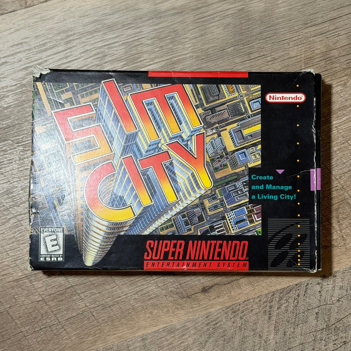 Sim City (Super Nintendo, SNES)