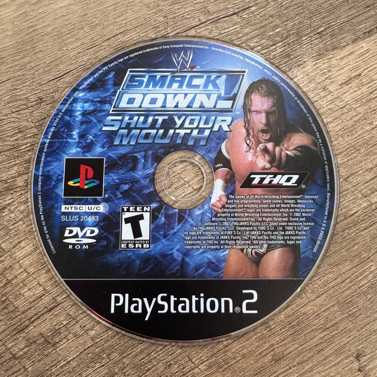 WWE Smackdown Shut Your Mouth (Sony Playstation 2, PS2)