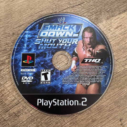 WWE Smackdown Shut Your Mouth (Sony Playstation 2, PS2)