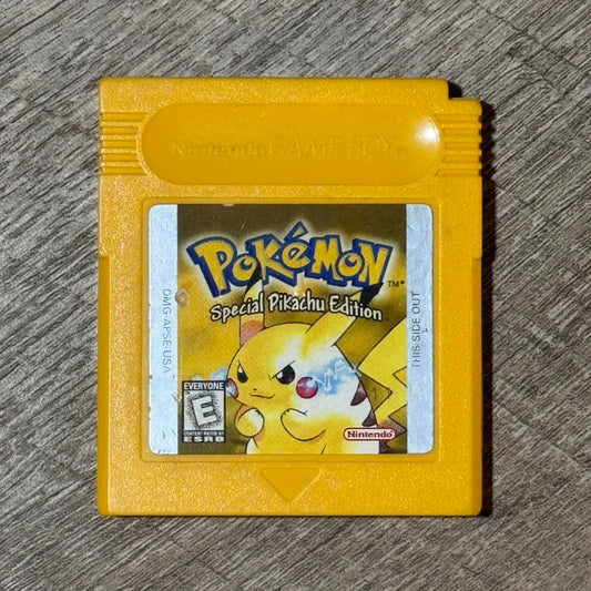 Pokemon Yellow (Nintendo GameBoy)