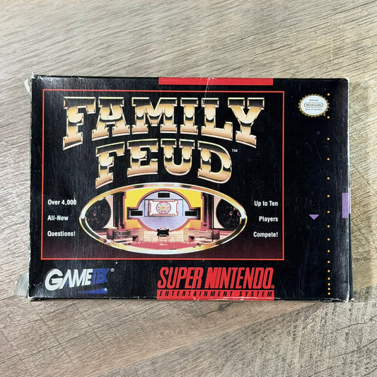 Family Feud (Super Nintendo, SNES)