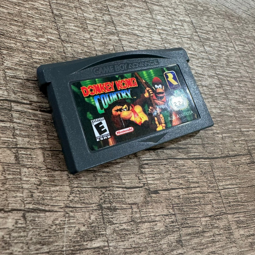 Donkey Kong Country (Game Boy Advance, GBA 2003) CIB W/ Manuals & Clean!