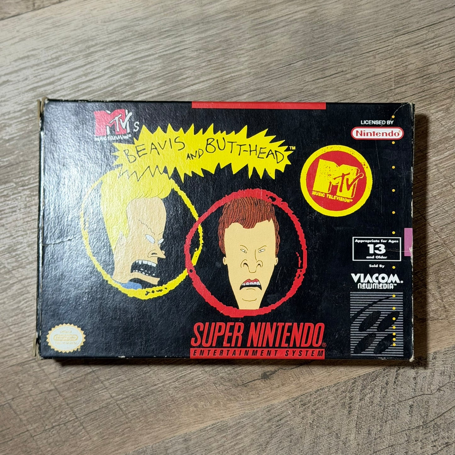 Beavis and Butt-Head (Super Nintendo, SNES)