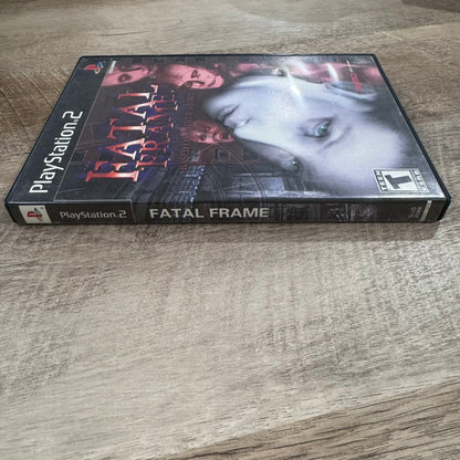 Fatal Frame (Sony PlayStation 2, PS2) Clean Disc & Case! See Photos.