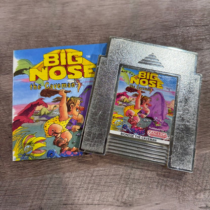 Big Nose The Caveman (Nintendo NES, 1991) CIB W/ Incredibly Box & Manual!