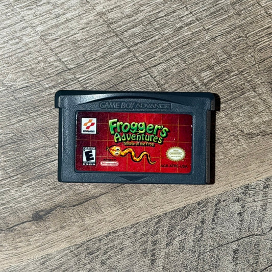 Frogger's Adventures: Temple of The Frog (Nintendo GameBoy Advance, GBA)