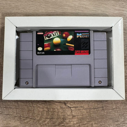 Side Pocket (Super Nintendo, SNES 1994) Complete W/ Beautiful Box & Poster!