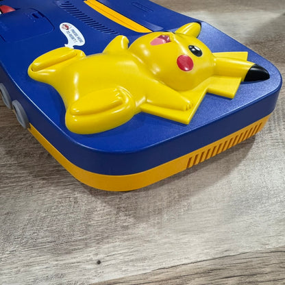 Pikachu Edition Nintendo 64 (NUS-101-USA) Beautifully Clean & MINTY SYSTEM!