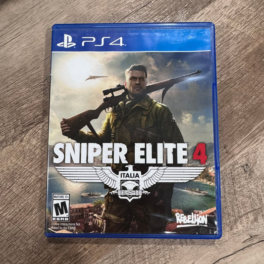 Sniper Elite 4 (Sony Playstation 4, PS4)