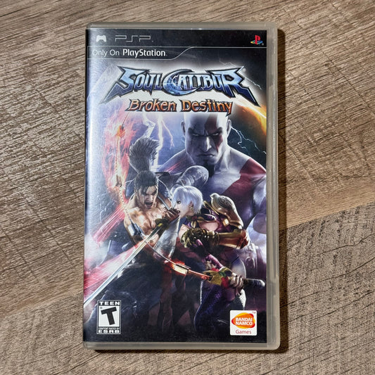Soul Calibur: Broken Destiny (Sony Playstation Portable, PSP)