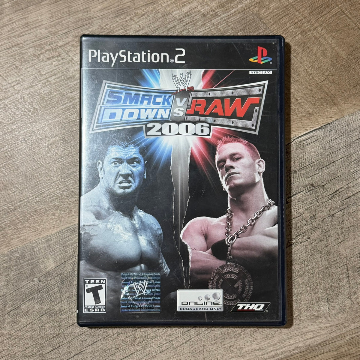 WWE Smackdown Vs. Raw 2006 (Sony Playstation 2, PS2)