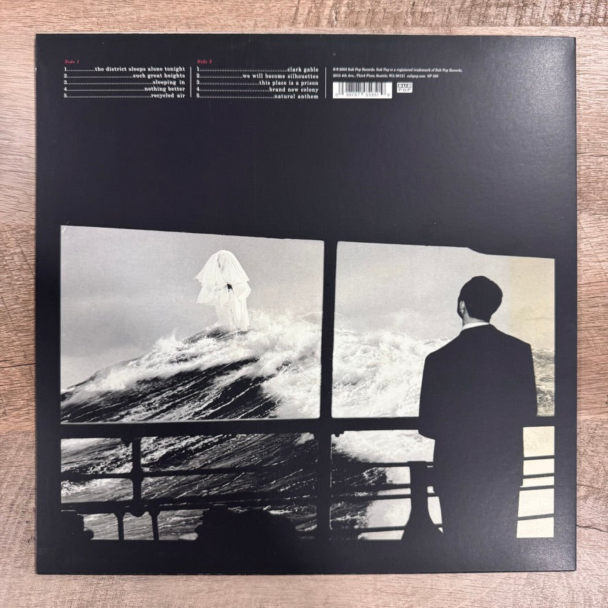 The Postal Service - Give Up LP (20th Anniversary Blue/Metallic Silver Vinyl)